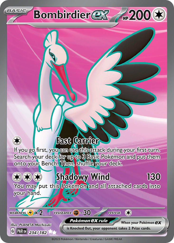 Paradox Rift Bombirdier EX #234/182