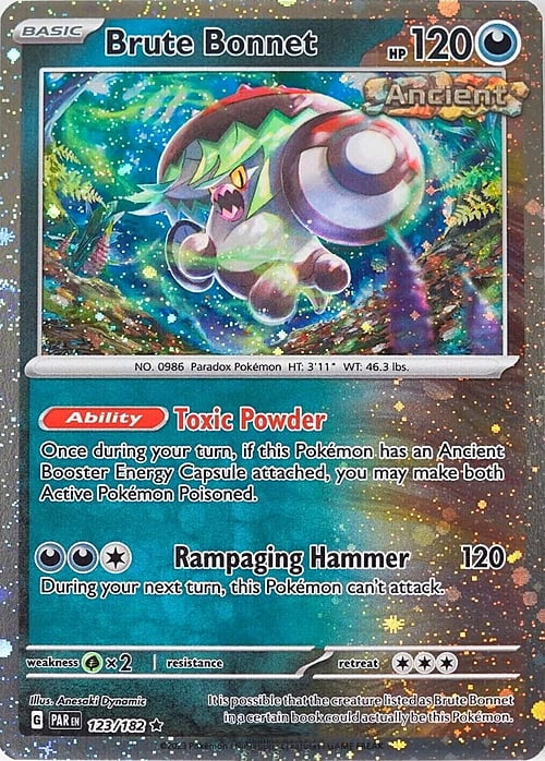 Paradox Rift Brute Bonnet #123/182 Galaxy Holo