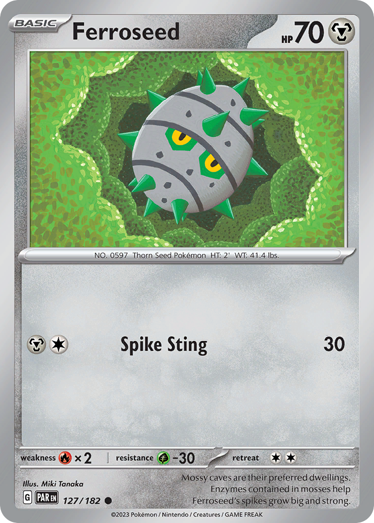 Paradox Rift Ferroseed #127/182
