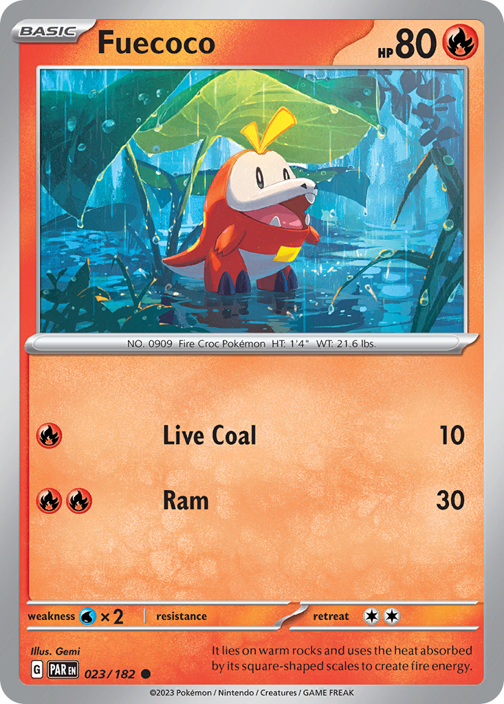 Paradox Rift Fuecoco #23/182
