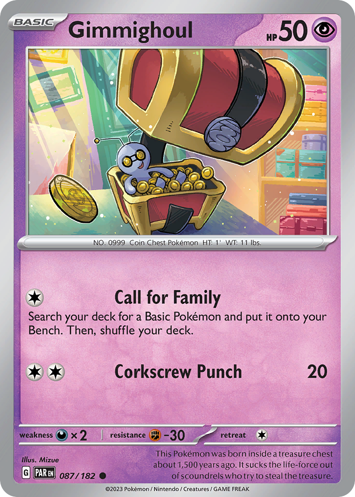 Paradox Rift Gimmighoul #87/182