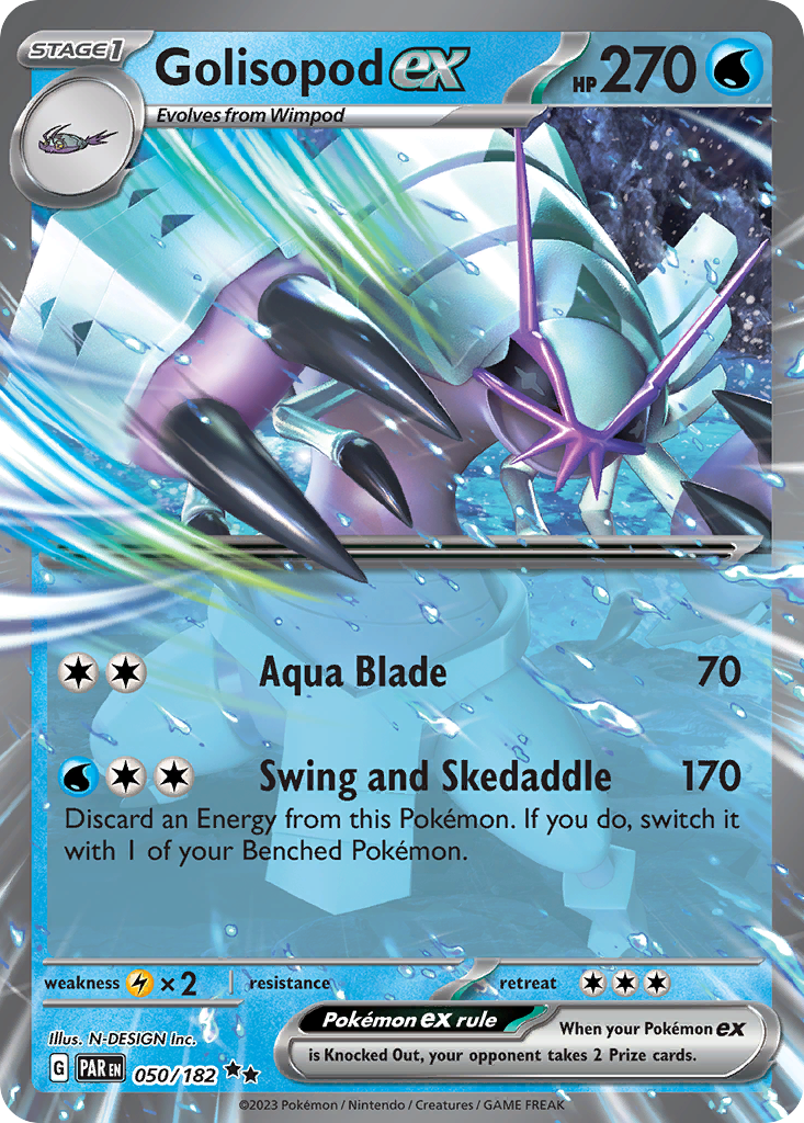 Paradox Rift Golisopod EX #50/182