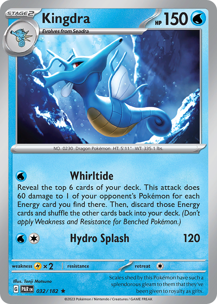 Paradox Rift Holo Kingdra #32/182