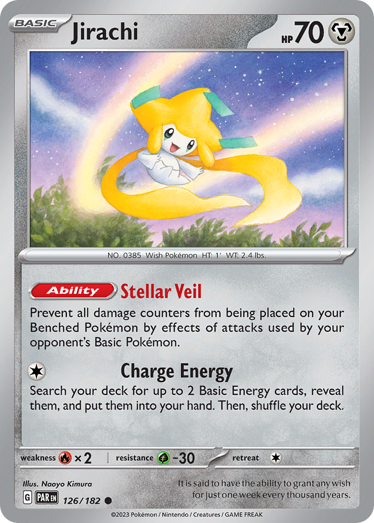 Paradox Rift Jirachi #126/182