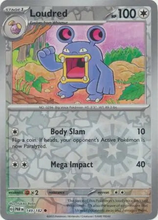Paradox Rift Loudred #149/182 reverse holo