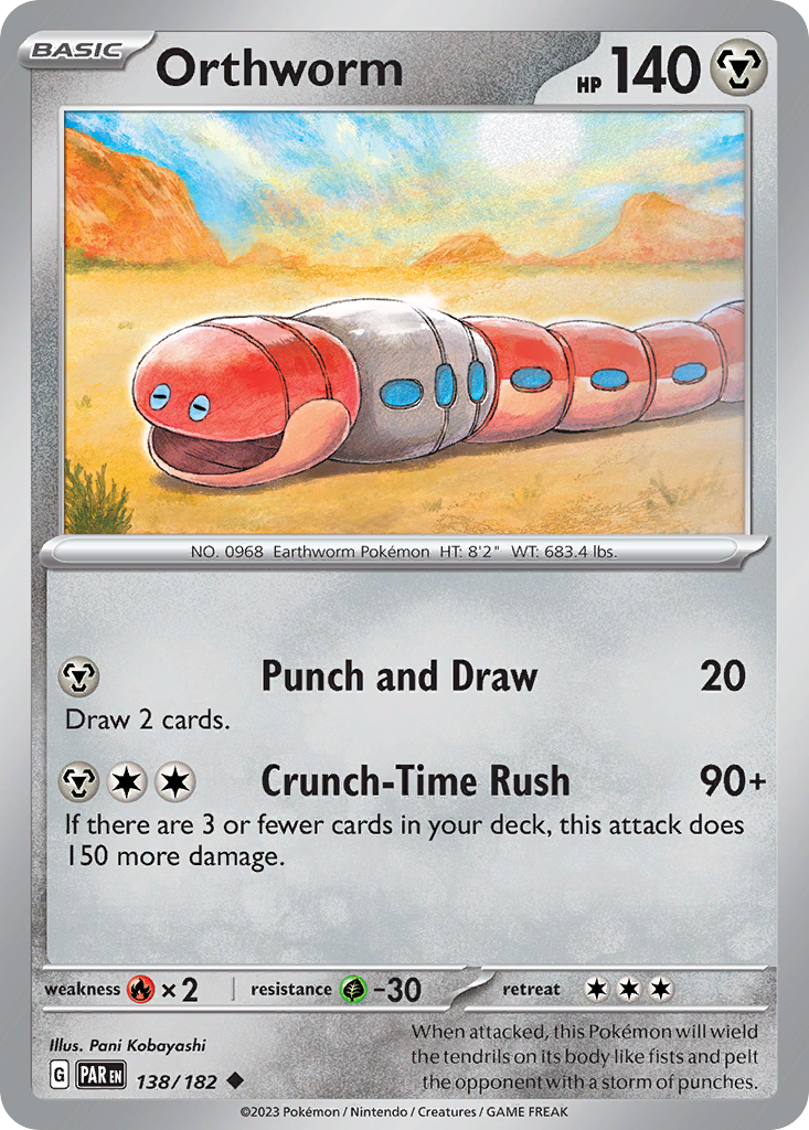 Paradox Rift Orthworm #138/182