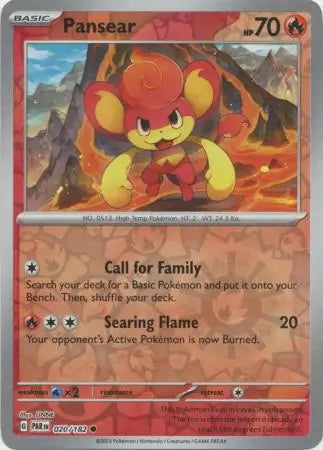 Paradox Rift Pansear #20/182 reverse holo