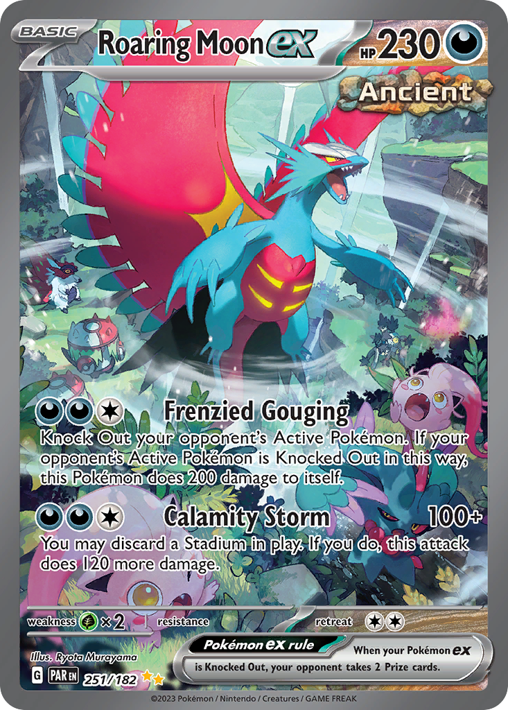 Paradox Rift Roaring Moon EX #251/182