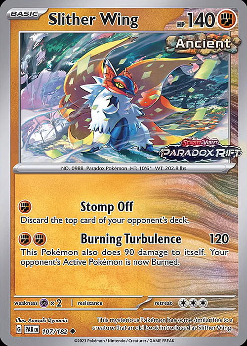 Paradox Rift Slither Wing #107 Stamped Promo