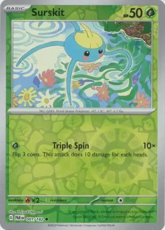 Paradox Rift Surskit #1/182 reverse holo