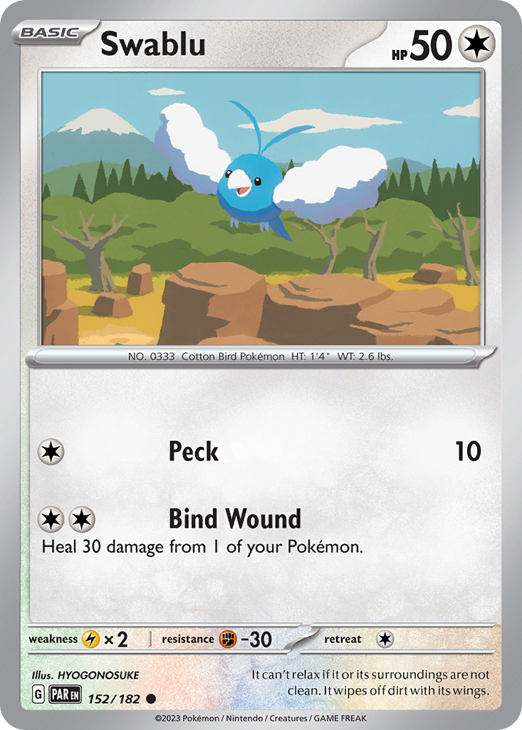 Paradox Rift Swablu #152/182