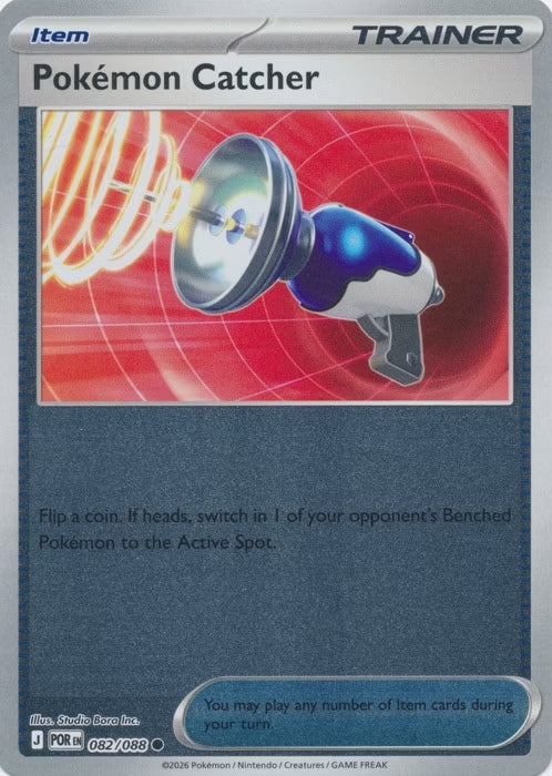 Perfect Order Pokémon Catcher #082 reverse holo