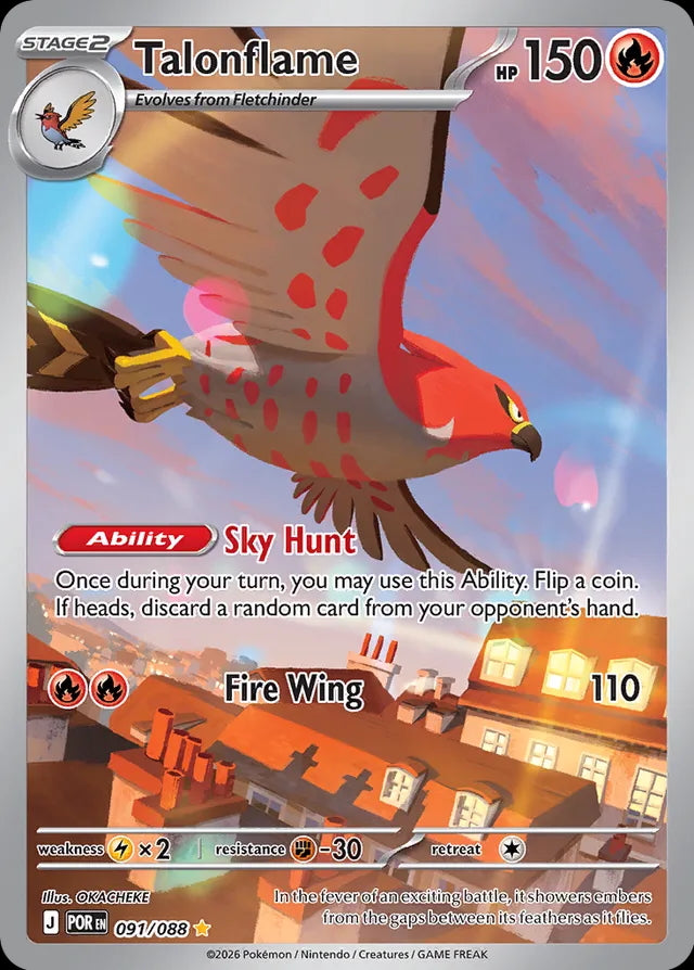 Perfect Order Talonflame #091