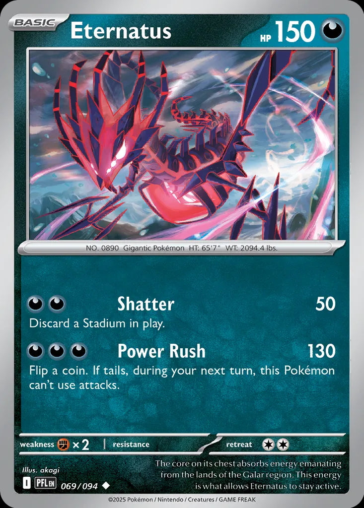Phantasmal Flames Eternatus #069/94