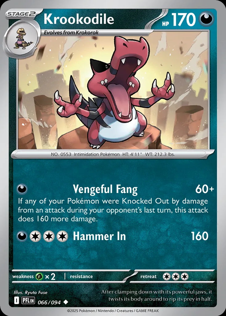 Phantasmal Flames Krookodile #066/94
