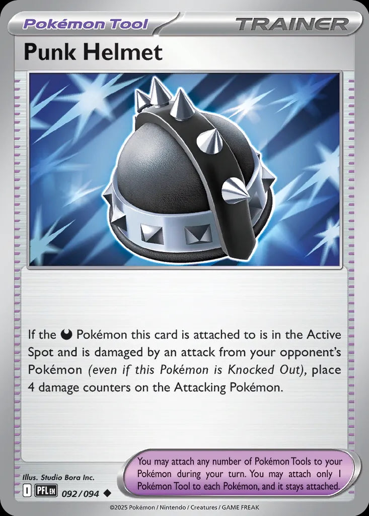Phantasmal Flames Punk Helmet #092/94