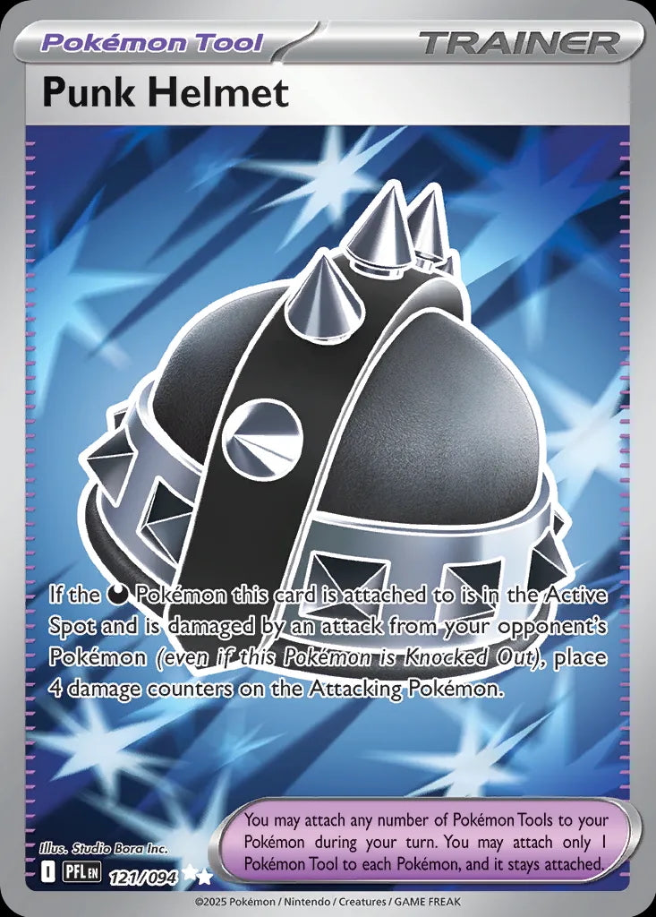 Phantasmal Flames Punk Helmet #121/94