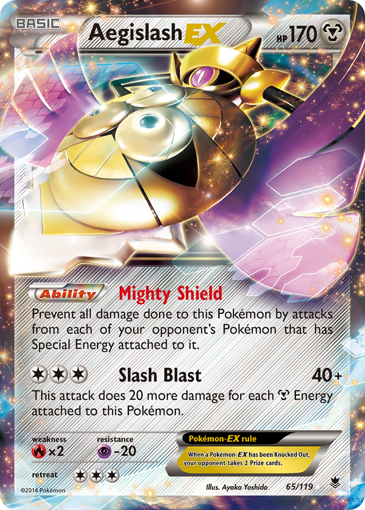 Phantom Forces Aegislash EX #65/119