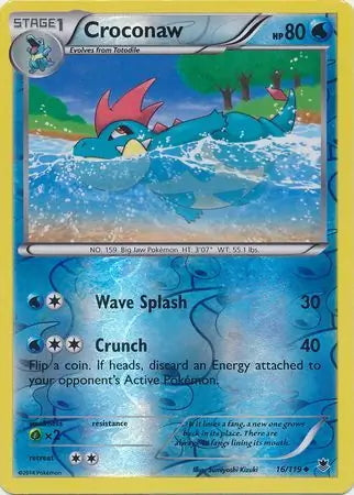 Phantom Forces Croconaw #16/119 reverse holo