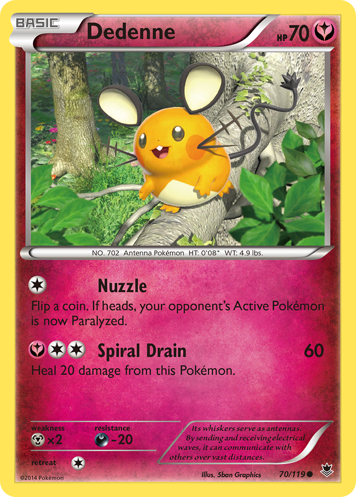 Phantom Forces Dedenne #70/119
