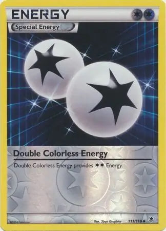Phantom Forces Double Colorless Energy #111/119 reverse holo
