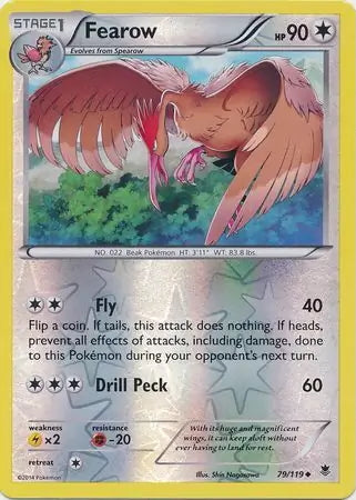 Phantom Forces Fearow #79/119 reverse holo
