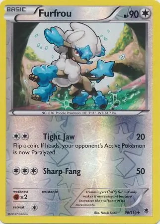 Phantom Forces Furfrou #90/119 reverse holo