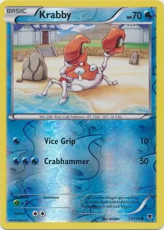 Phantom Forces Krabby #13/119 reverse holo