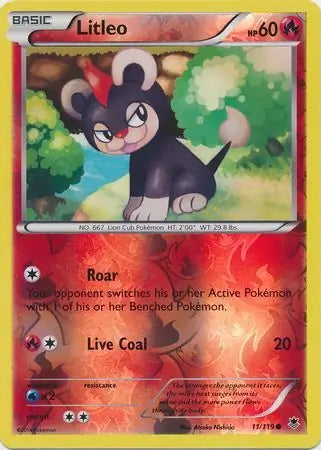 Phantom Forces Litleo #11/119 reverse holo