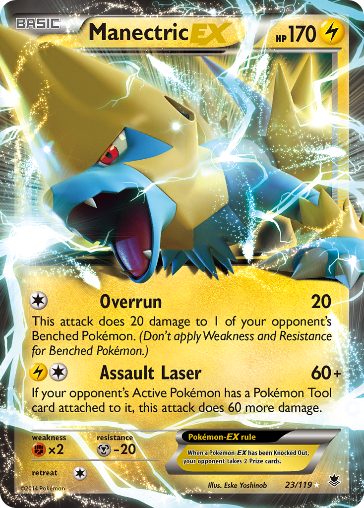 Phantom Forces Manectric EX #23/119