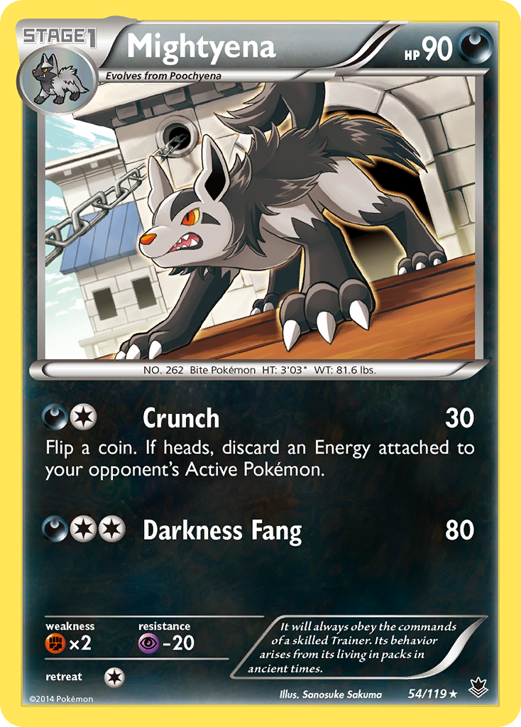Phantom Forces Mightyena #54/119