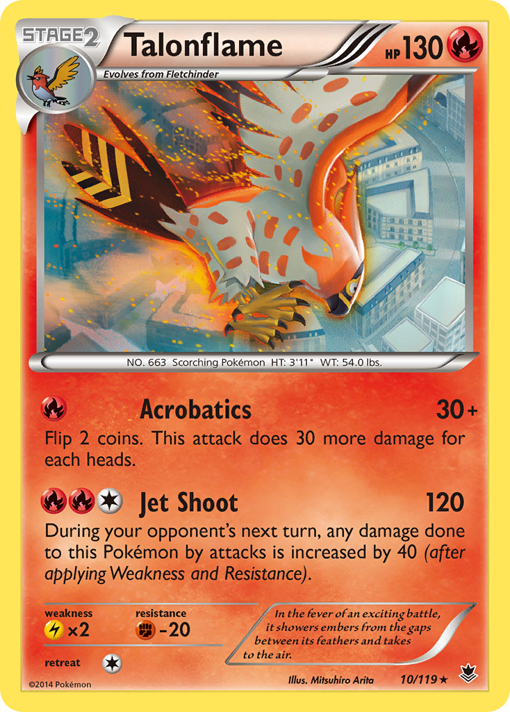 Phantom Forces Talonflame #10/119