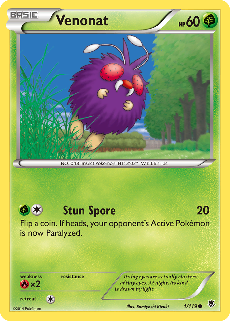 Phantom Forces Venonat #1/119