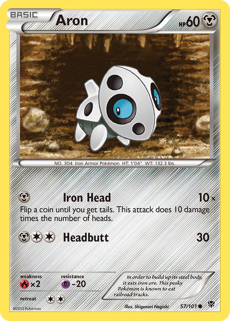 Plasma Blast Aron #57/101