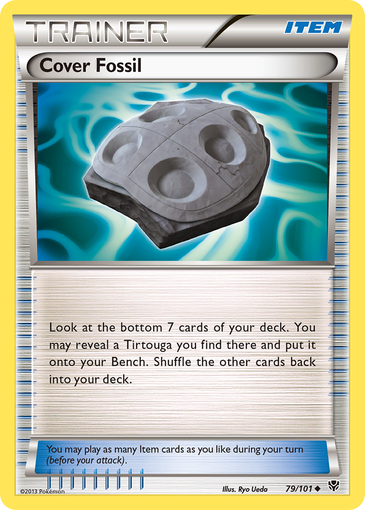 Plasma Blast Cover Fossil #79/101