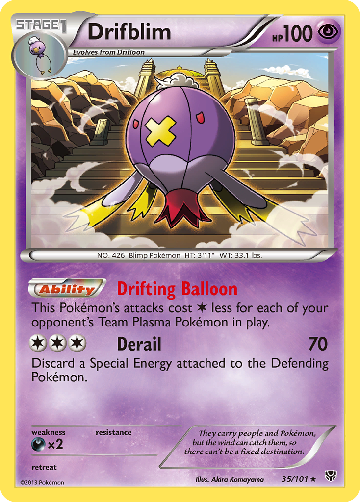 Plasma Blast Drifblim #35/101