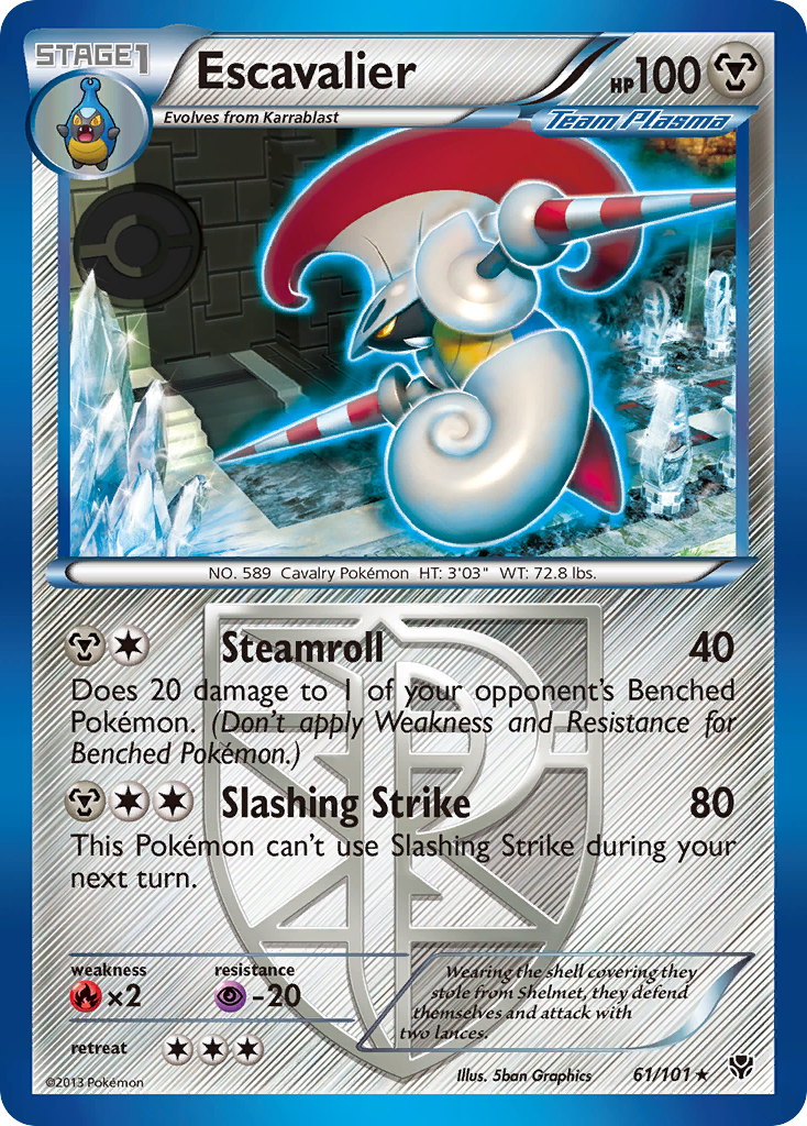 Plasma Blast Escavalier #61/101