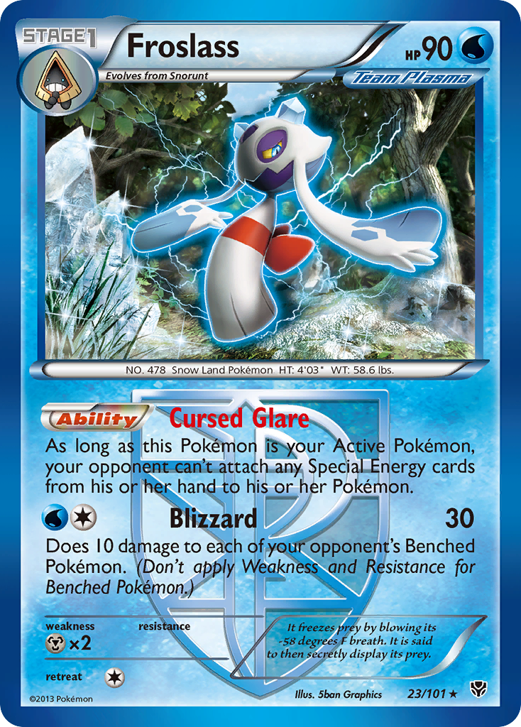 Plasma Blast Froslass #23/101
