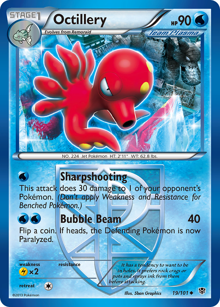 Plasma Blast Octillery #19/101