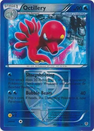 Plasma Blast Octillery #19/101 reverse holo