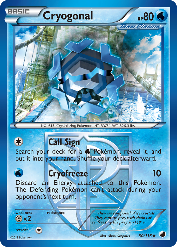 Plasma Freeze Cryogonal #30/116