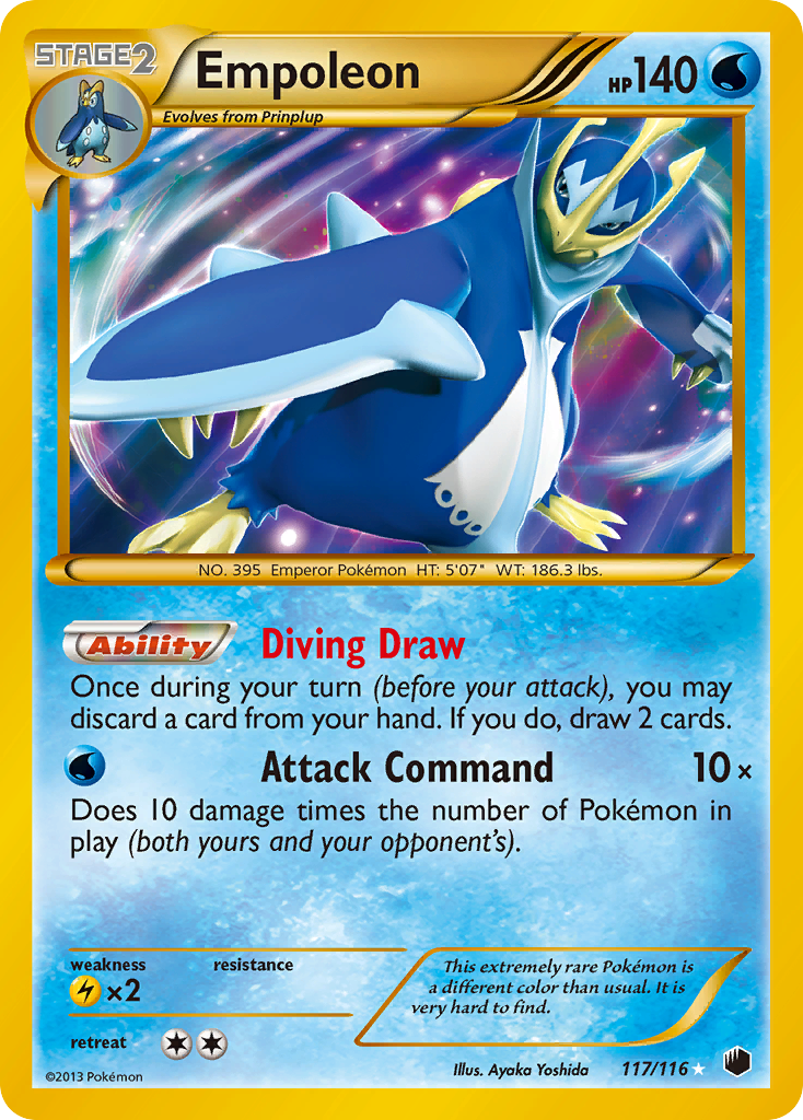 Plasma Freeze Empoleon #117/116