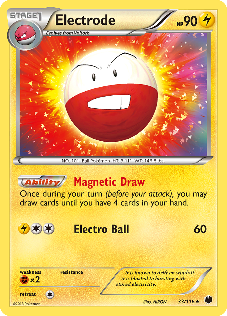 Plasma Freeze Holo Electrode #33/116