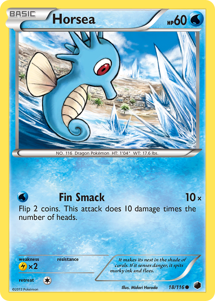 Plasma Freeze Horsea #18/116