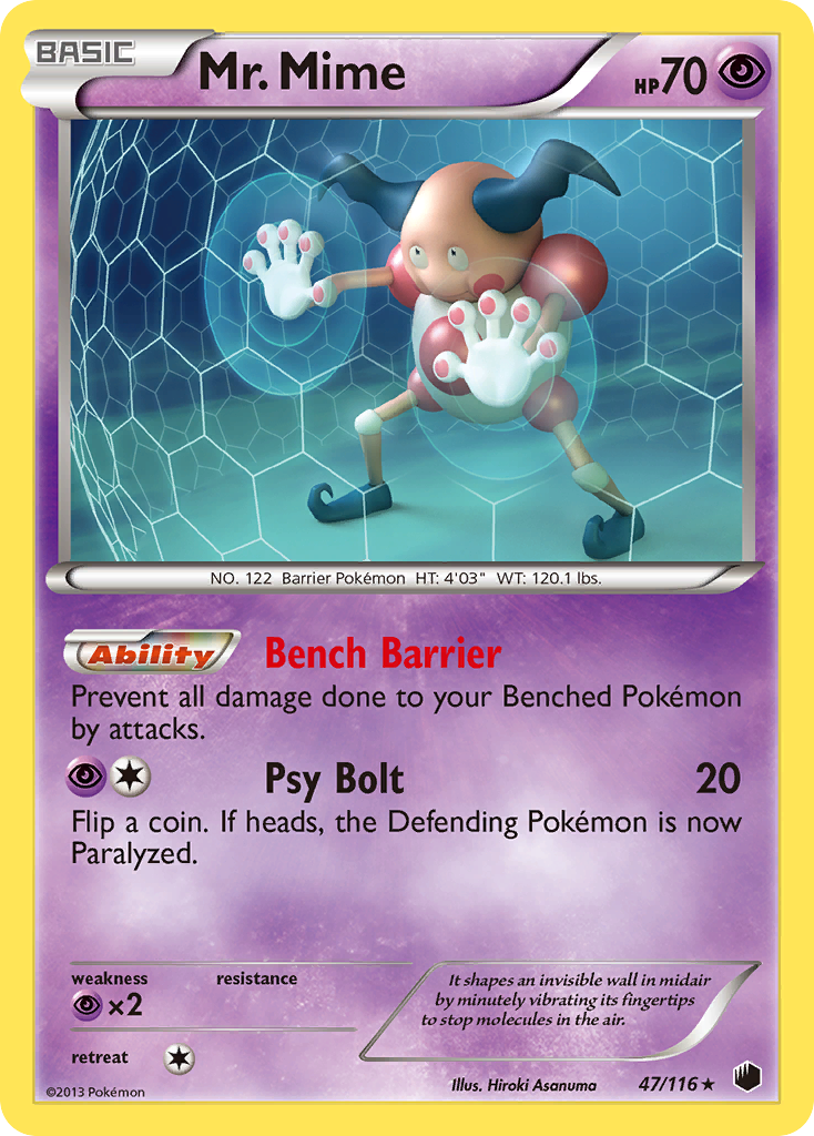Plasma Freeze Mr. Mime #47/116