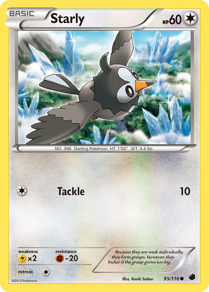 Plasma Freeze Starly #95/116