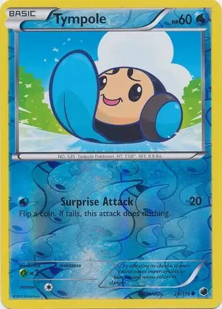Plasma Freeze Tympole #24/116 reverse holo