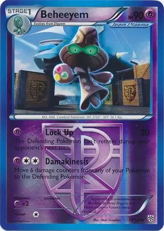 Plasma Storm Beheeyem #70/135 reverse holo
