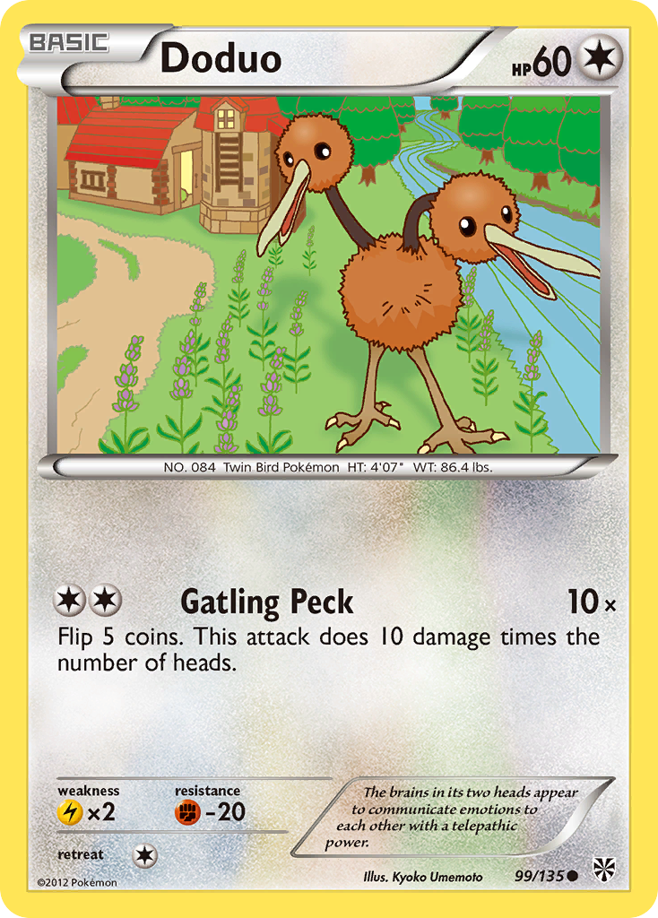 Plasma Storm Doduo #99/135