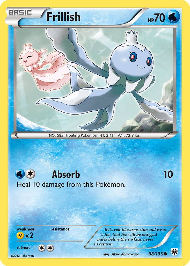 Plasma Storm Frillish #38/135